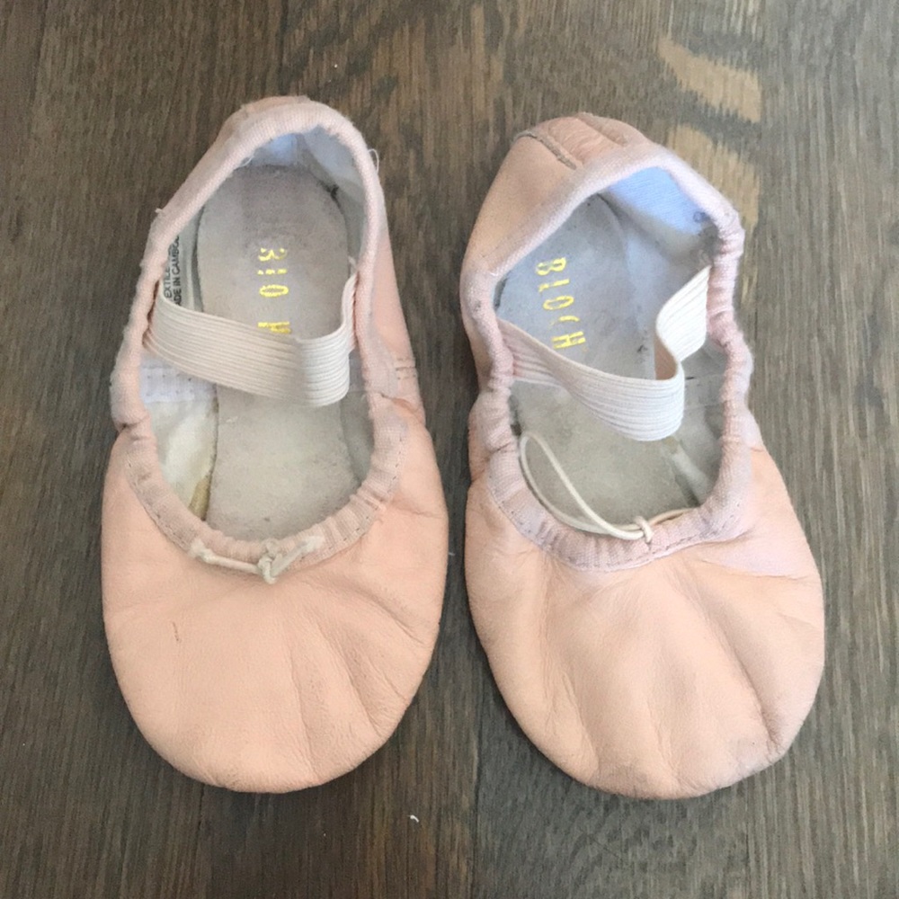Bloch ballet slippers